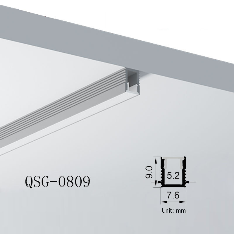 Mini LED Strip Lighting Channel Black Aluminum Profile With 5mm Inner Width Mini LED Strip Lighting Channel Black Aluminum Profile With 5mm Inner Width